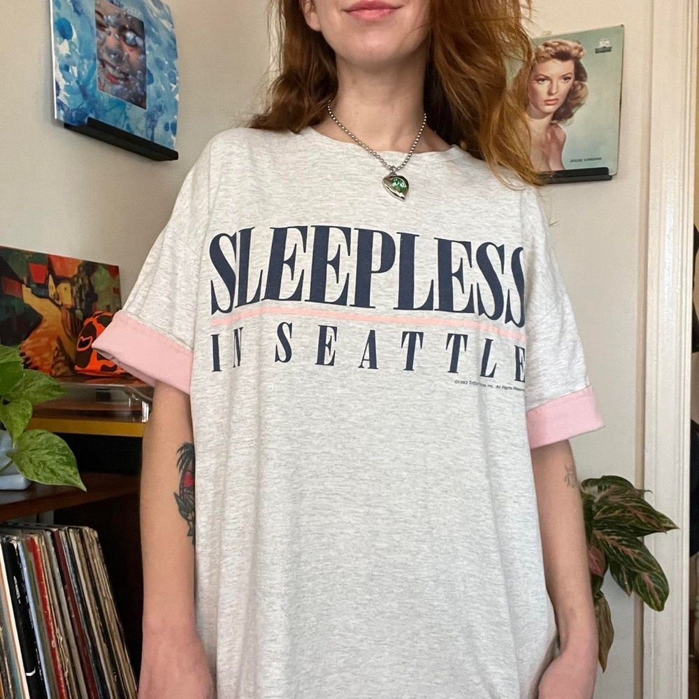 Vintage Sleepless in Seattle T Shirt